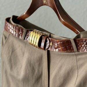 Vintage MCM Leather belt